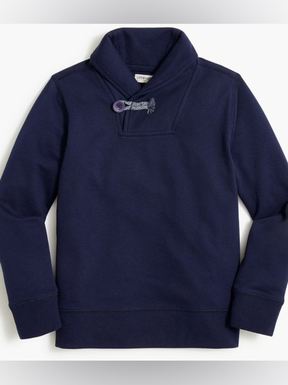 Crewcuts Shawl Collar Navy Sweater with Toggle XS (4-5)